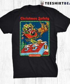 Christmas Safety Electrical Hazards Satan Xmas Shirt