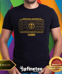 Denver Nuggets Fanatics Branded 2024 NBA Playoffs Fast Break Opportunity T-Shirt