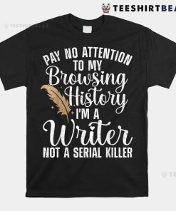 Cool Writer Author Journalist Writing Poetry Shirt
