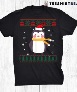 Cute Penguin Lover Xmas Funny Penguin Christmas Ugly Christmas Sweater Shirt