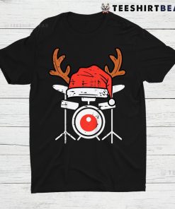 Drums Christmas Pajamas Music Instrument Band Drummer Rock Shirt