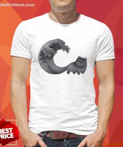 The Great Wave Kitty No 9 T-shirt
