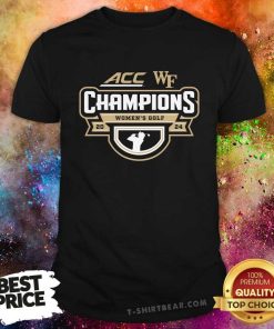 Wake Forest Demon Deacons Women's Golf 2024 ACC Champions T-Shirt