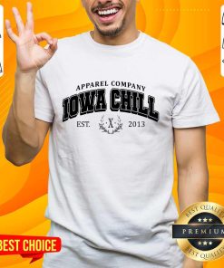 Apparel Company Iowa Chill Est 2013 T-shirt
