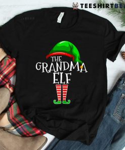 Grandma Elf Group Matching Family Christmas Shirt