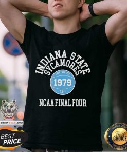 Indiana State Sycamores Salt Lake City 1979 NCAA Final Four T-shirt