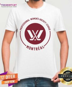 Montreal Professional Women's Hockey League T-shirt