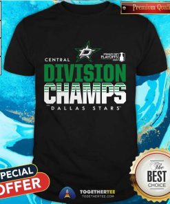 Dallas Stars 2024 Central Division Champions T-Shirt