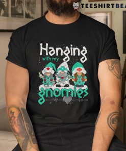 Hanging With My Dialysis Gnomes Dialysis Nurse Christmas Shirt