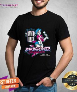 Race Team Pin Up Horsepower Headquarters T-shirt