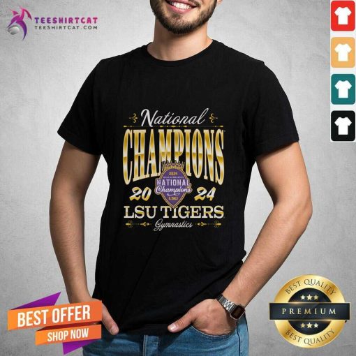 LSU Women's Gymnastics 2024 National Champions Streetwear T-shirt
