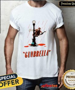 Gunbrella Singin' in The Blood Rain T-shirt