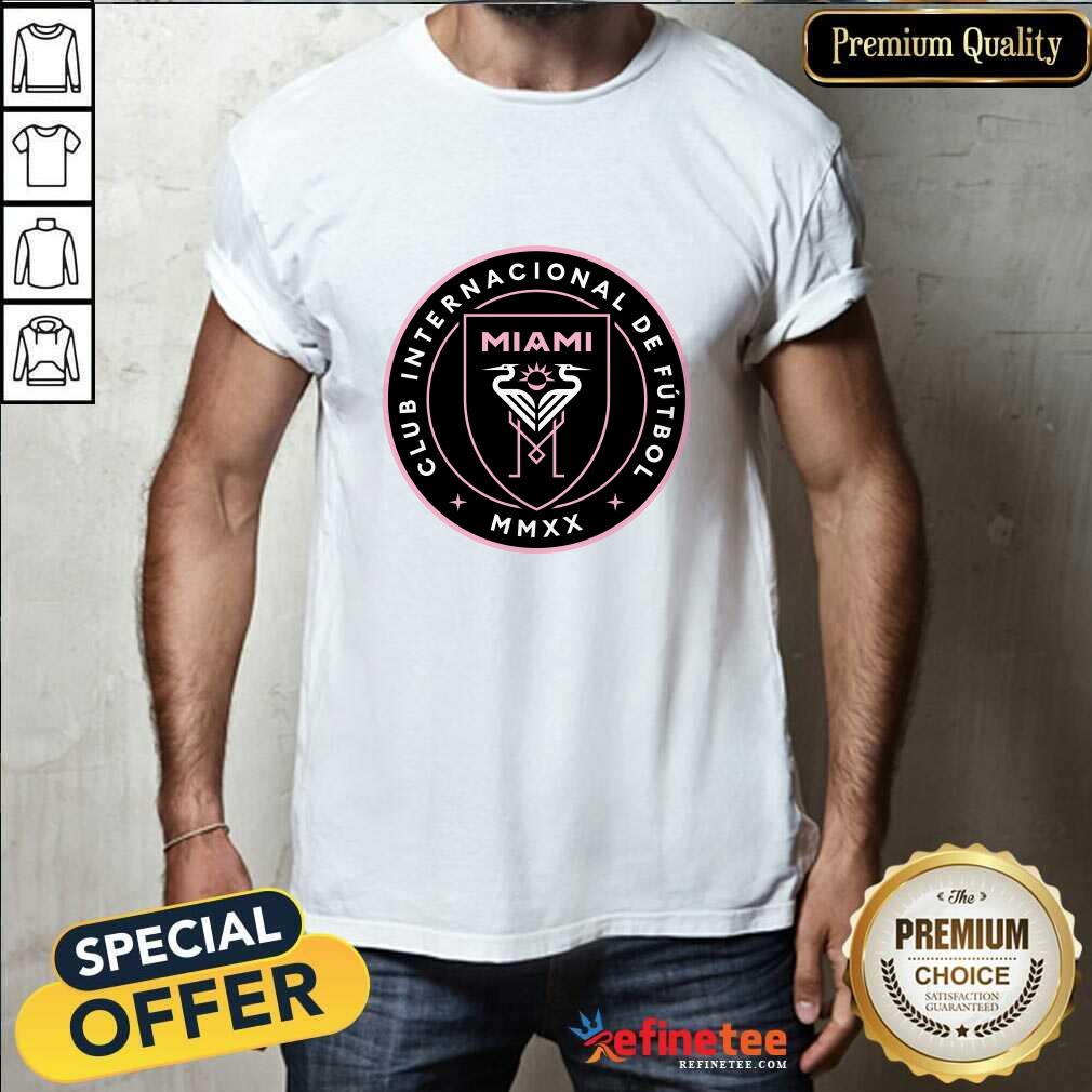 shirt Club Internacional de Futbol Miami Logo T-shirt