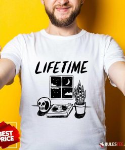 Lifetime Just A Quiet Evening Vinyl Record Player T-shirt