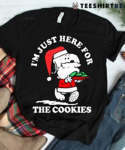 Im Just Here For The Cookies Christmas Shirt