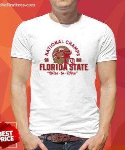 National Champs Florida State Wire-To-Wire Retro T-shirt