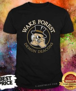 Wake Forest Demon Deacons LJVM Coliseum Logo T-shirt
