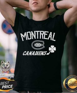 Montreal Canadiens St Patrick's Day Richmond Clover T-Shirt