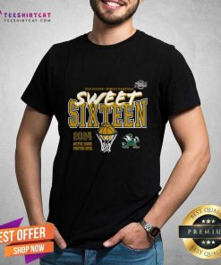 Notre Dame Fighting Irish 2024 NCAA Women's Basketball Tournament March Madness Sweet 16 Fast Break T-Shirt