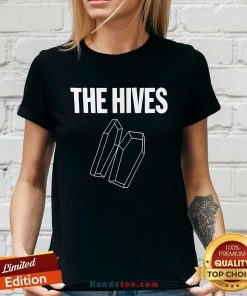 Coffin Glow The Hives In The Dark Black Ladies-tee