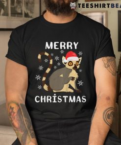Lemur Santa Merry Christmas Lemur Shirt