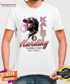 Kalei Harding What's Poppin Florida State Softball T-shirt