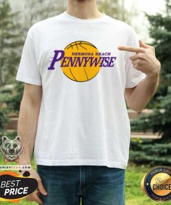 Los Angeles Lakers Logo Hermosa Beach Pennywise T-shirt