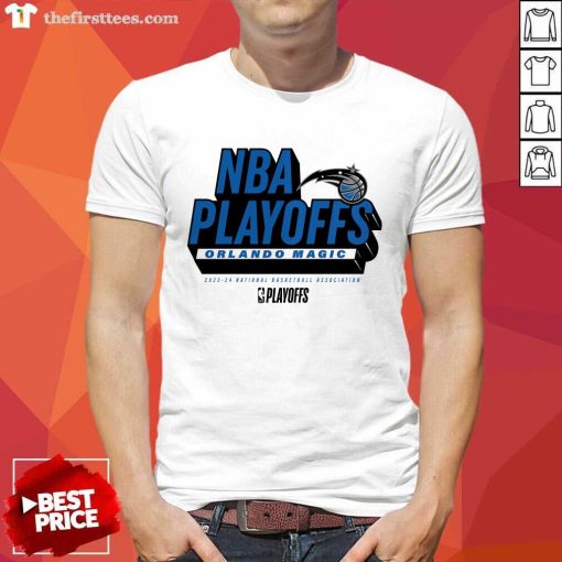 Orlando Magic 2024 NBA Playoffs Defensive Stance T-Shirt