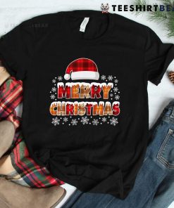 Merry Christmas Buffalo Plaid Shirt