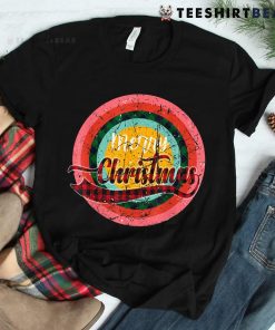 Merry Christmas Gingham Plaid Shirt