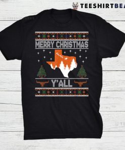 Merry Xmas Yall Texas Ugly Christmas Shirt