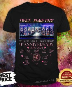 Twice Ready To Be 9th Anniversary T-shirt