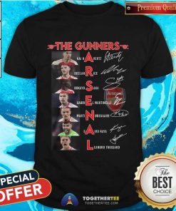 The Gunners Arsenal Signature T-Shirt