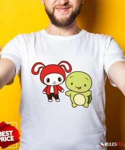 JJ And Mikey Maizen Minecraft Rabbit Turtle T-shirt
