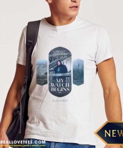 Game of Thrones Jon Snow My Watch Begins T-shirt