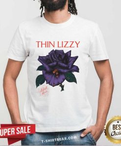 Thin Lizzy Black Rose Tracklist Ecru T-shirt