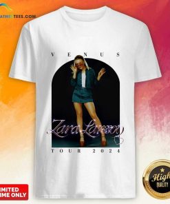 Zara Larsson Uk Eu 2024 Ecru Venus Tour T-shirt