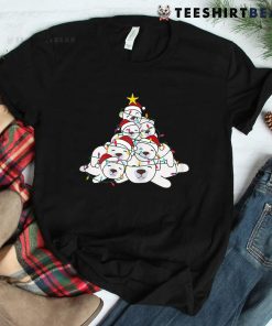 Polar Bear Christmas Tree Funny Christmas Shirt