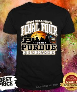 Champion Purdue Boilermakers Black 2024 Final Four Desert Ball T-shirt