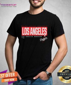 Los Angeles Dodgers Blocked Out T-Shirt