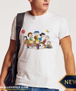 Peanuts Gang Baseball Mound Adult T-shirt