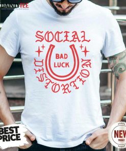 Bad Luck Cream Social Distortion T-shirt