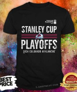Colorado Avalanche 2024 Stanley Cup Playoffs Crossbar Tri-Blend T-Shirt