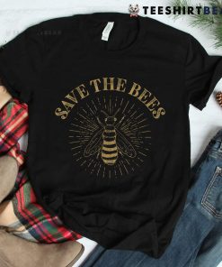 Retro Save The Bees Apiary Bee Beekeeper Shirt