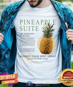 The White Lotus Pineapple Suit T-shirt