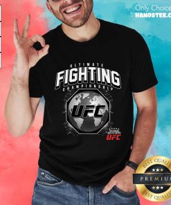 Ultimate Fighting UFC Black Octagon Flags T-Shirt