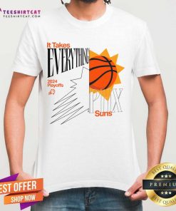 Phoenix Suns 2024 NBA Playoffs It Takes Everything Tri-Blend T-Shirt