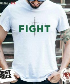 Adult Spartans Fight Sword T-shirt