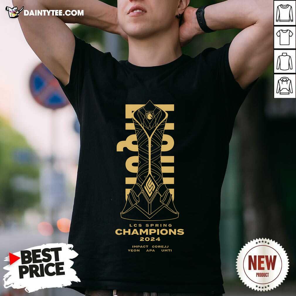 shirt 2024 Team Liquid Honda LCS Spring Champions T-shirt