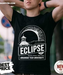 2024 Eclipse Russellville Arkansas Path of Totality Arkansas Tech University T-shirt